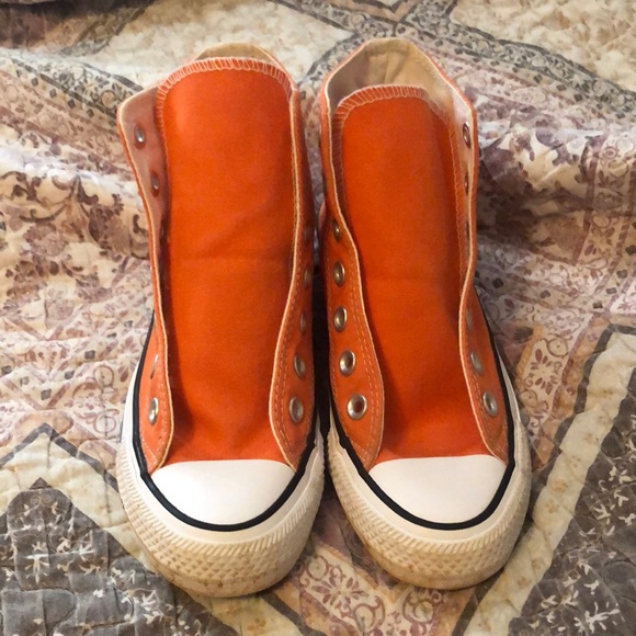 “Golden Poppy” Converse WMS sz 5 MNS sz 3 - Picture 9 of 15